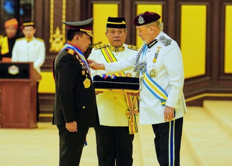 Sebagai Bentuk Apresiasi Kapolri Dapat Penghargaan PGPP dari Kerajaan Malaysia 