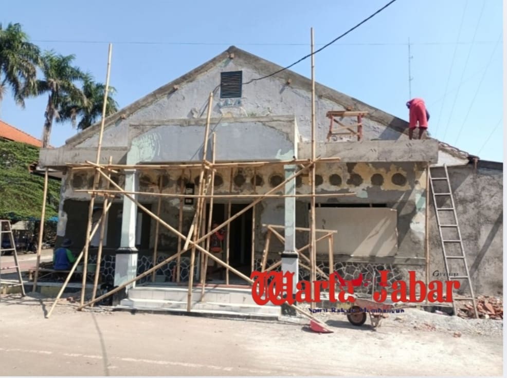 Rehab UPTD Cikampek Dukung Kinerja Dishub