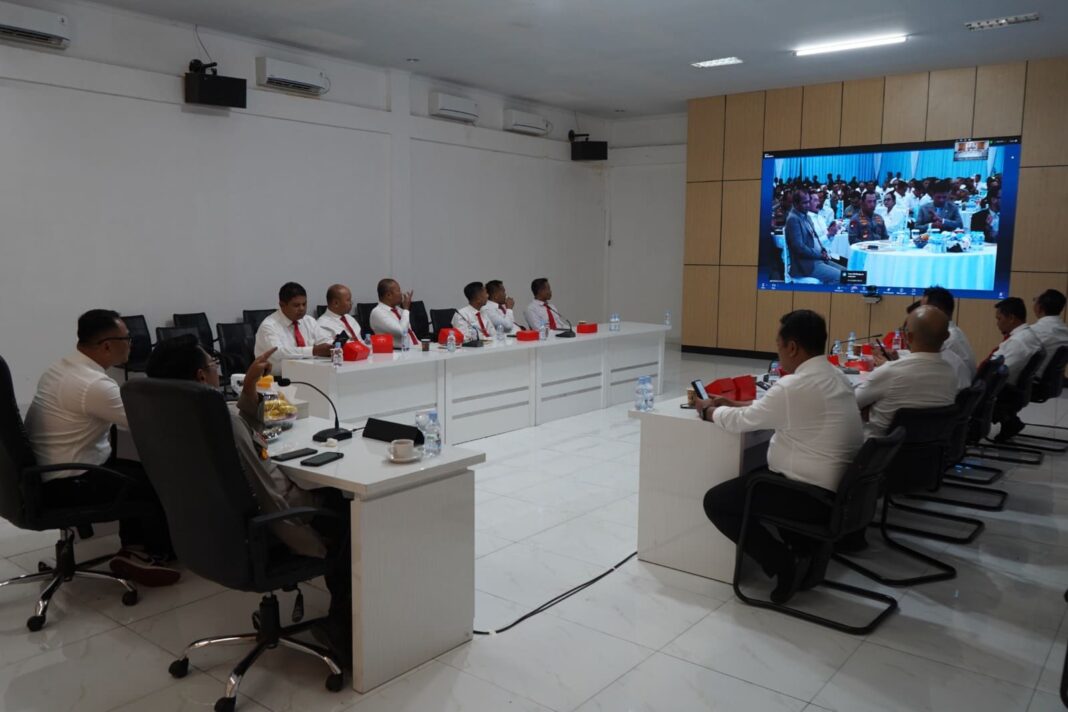 Perkuat Sinergi APH, Wakapolres Purwakarta Ikuti Sosialisasi KUHP dan KUHAP Baru Bersama Kejaksaan RI