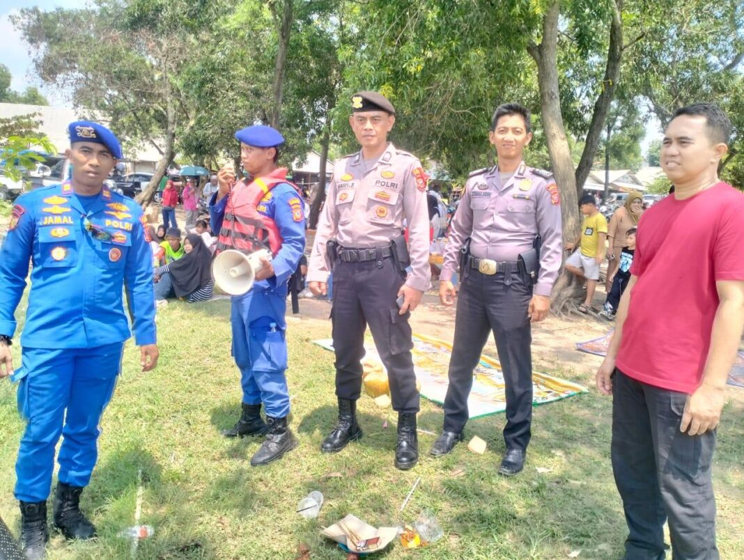 Sat Polairud Polres Purwakarta Perkuat Pengamanan Wisata Perairan Nataru