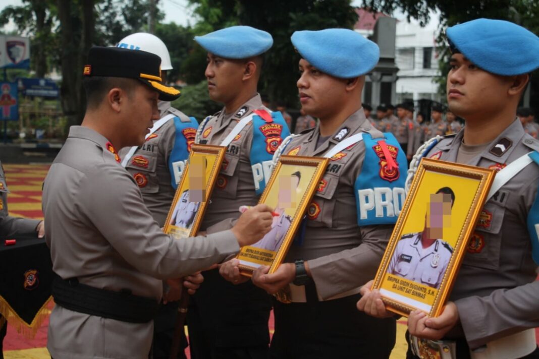 Tegakkan Disiplin, Polres Purwakarta PTDH Anggota Polri