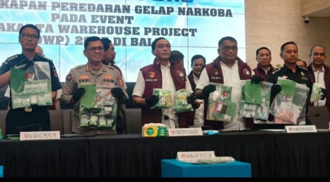 Bareskrim Polri Ungkap Enam Jaringan Narkoba, 17 Tersangka Diamankan Jelang DWP Bali