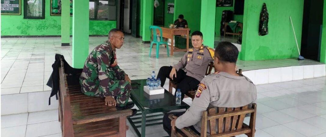 Begini Cara Kapolsek Sukatani Merawat Sinergitas TNI–Polri