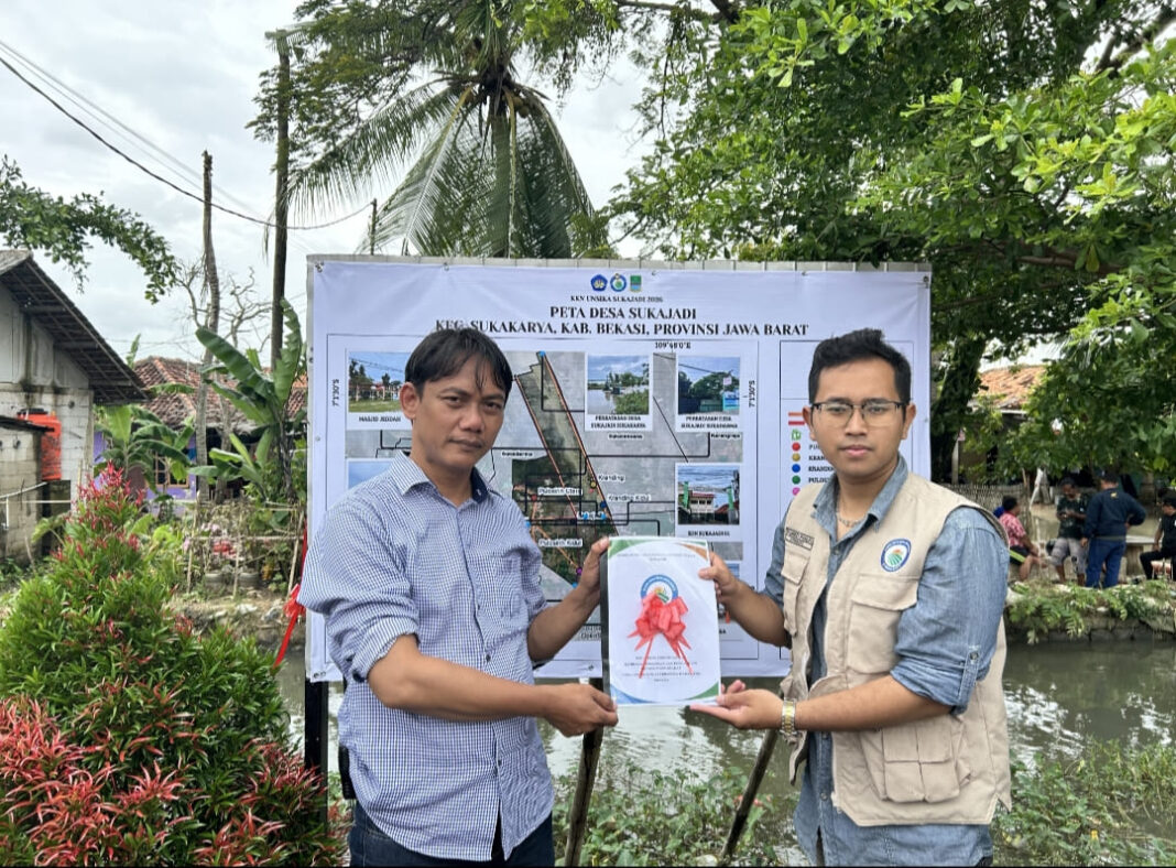 Website Resmi Desa Sukajadi Diresmikan, KKN Unsika Dorong Digitalisasi Layanan Desa