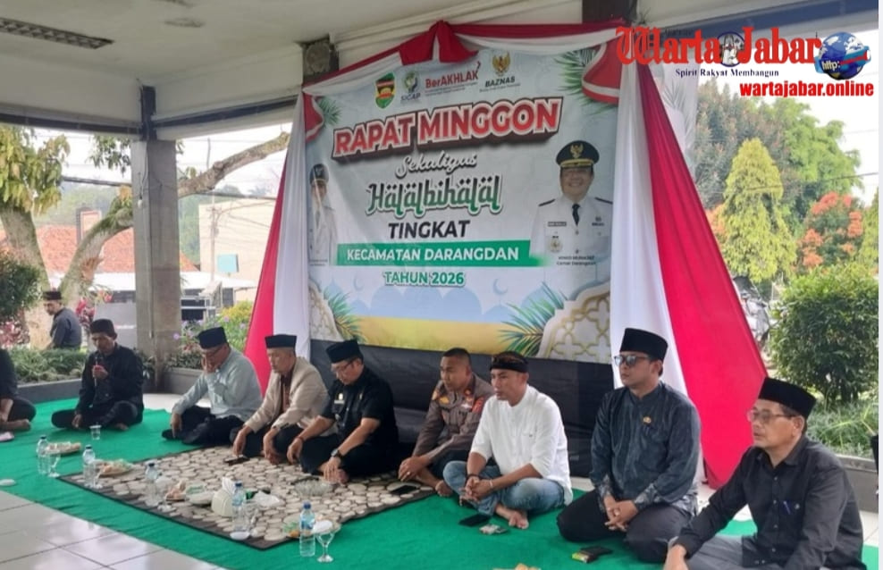 Perkuat Sinergitas, Polsek Darangdan Hadiri Halal Bihalal Tingkat Kecamatan