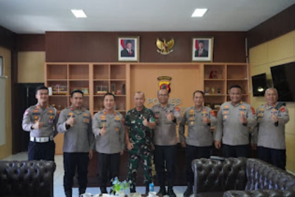 Kapolres Purwakarta dan Dandim 0619 Perkuat Sinergitas TNI-Polri untuk Jaga Kondusivitas Wilayah