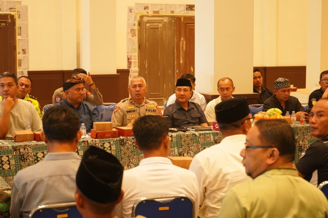 Polres Purwakarta Hadiri Technical Meeting Peresmian Islamic Boarding School Internasional di Darangdan