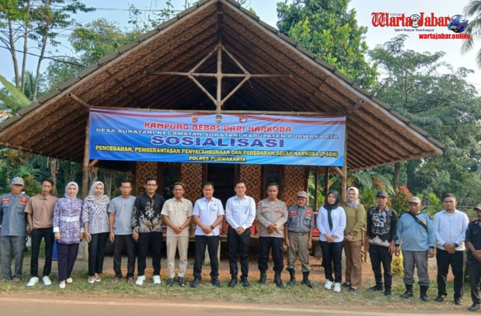 Kampung Bendul Dinilai Tim Polda Jabar, Polres Purwakarta Perkuat Upaya Wujudkan Lingkungan Bebas Narkoba