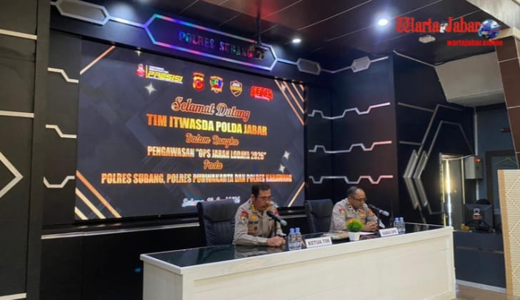 Perkuat Pengawasan Operasi Kepolisian, Polres Purwakarta Ikuti Wasops Jaran Lodaya 2026 di Subang